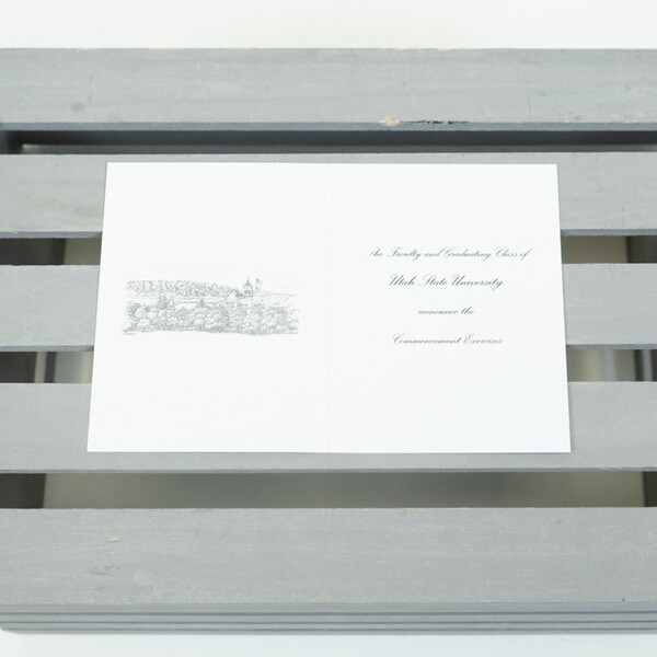 utah state graduation announcements